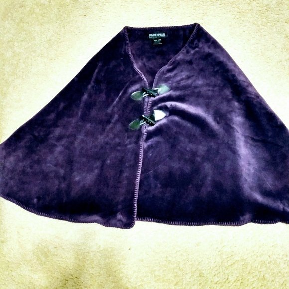 BLUE STAR CLOTHING Co. WOMEN'S TOGGLE BUTTON CAPE ONE SIZE - Picture 8 of 9